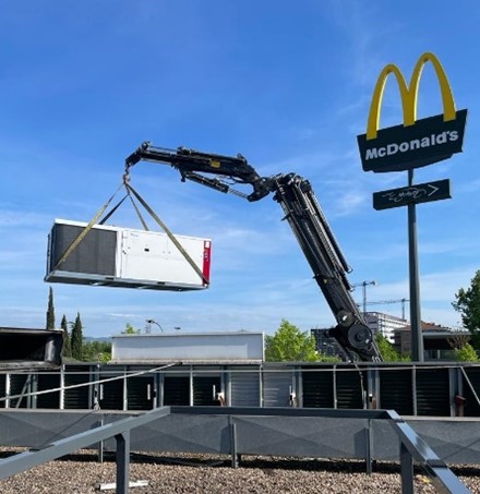 Instalación Climatización en Mc Donald’s